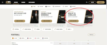 Golden goal navigation