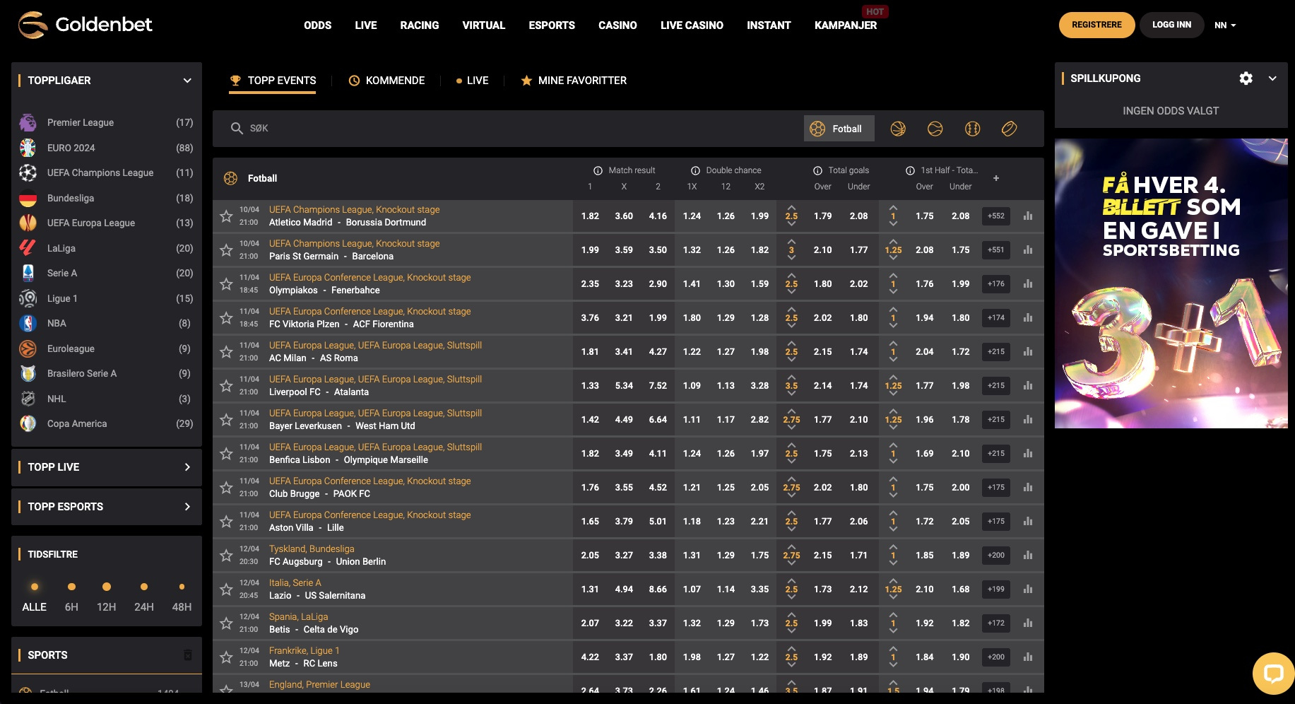 Goldenbet Sportsbook