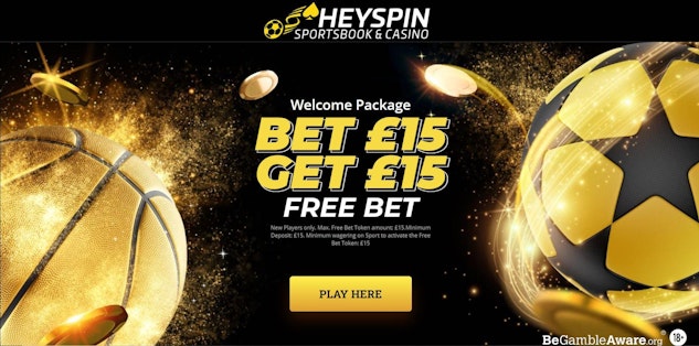 HeySpin Bet 15 Get 15