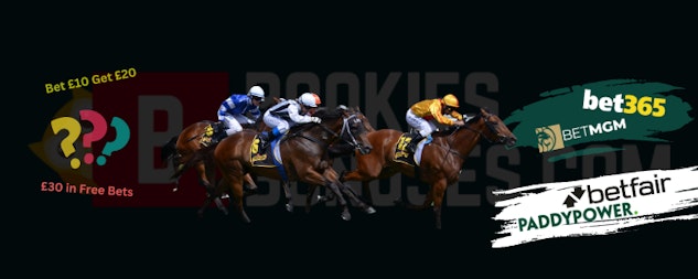 Horse racing landscape UK