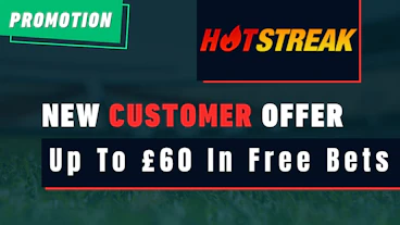 Hotstreak 60 in free bets