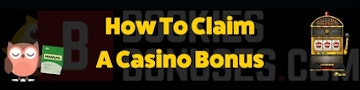 How to claim a casino bonus