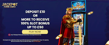 Jackpot Mobile Casino Casino Landing page