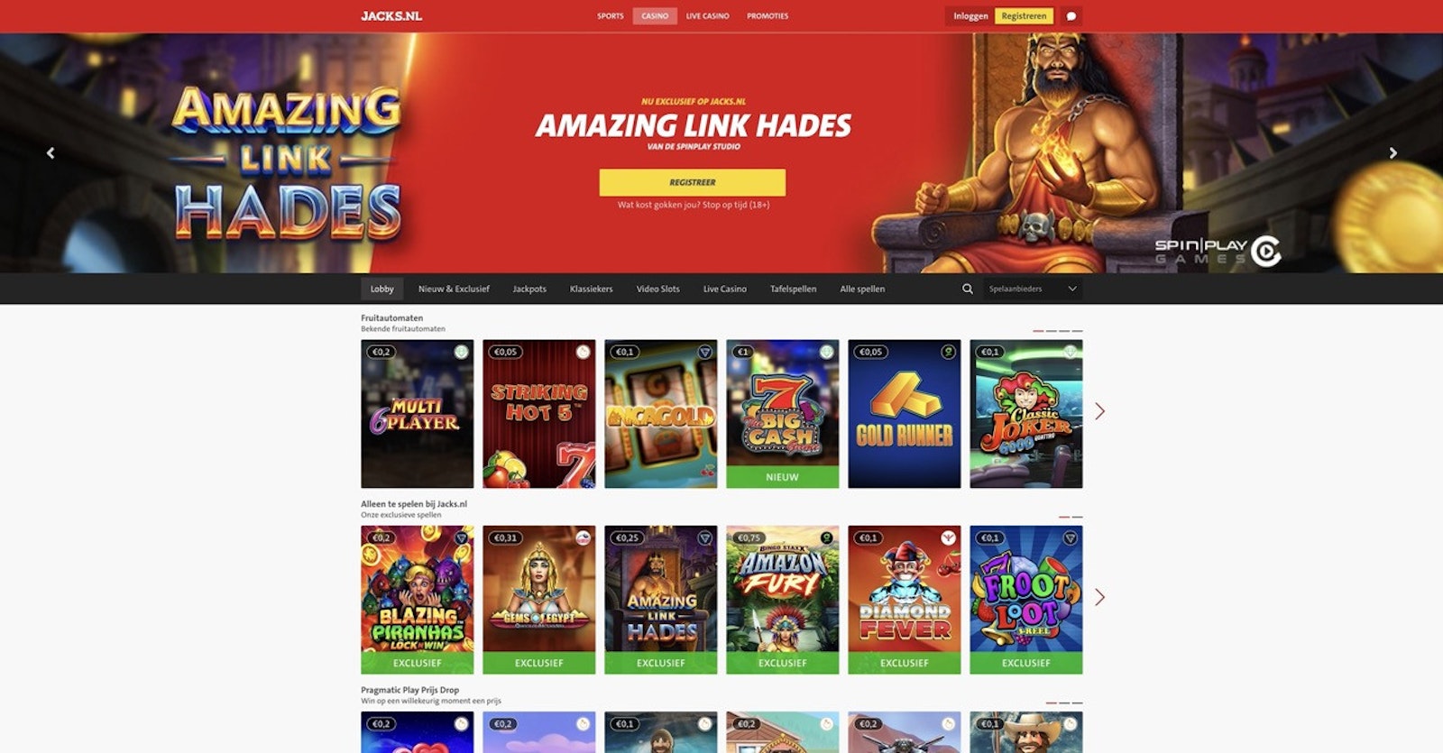 Jacks NL Online Casino