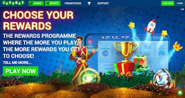 Jeff Bets rewards scheme incentives play with free spins and bonuses