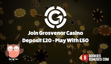 Join Grosvenor Casino Deposit £20 Play With £50