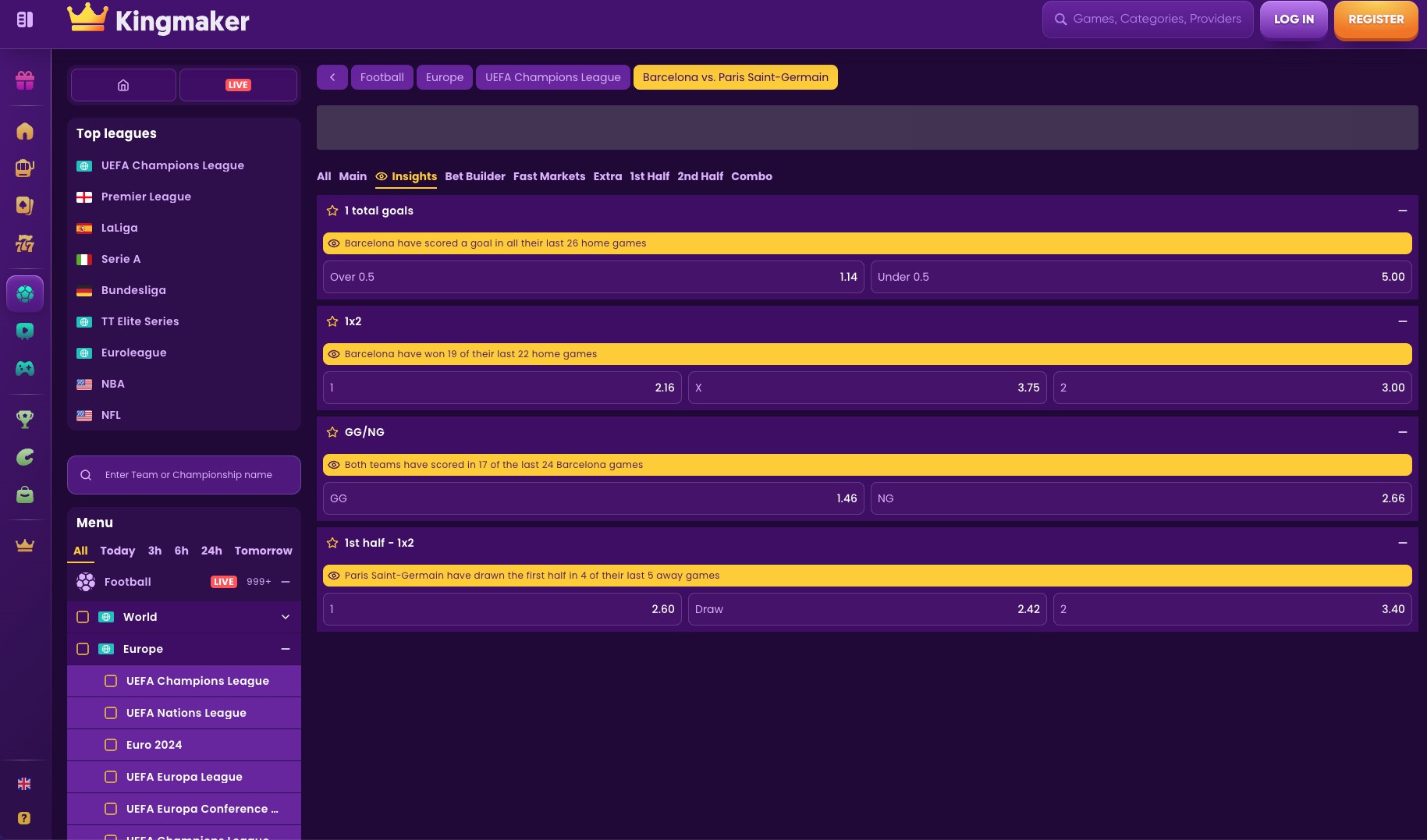 Kingmaker Sportsbook