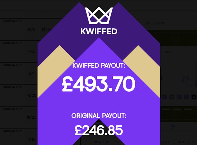 Kwiff supercharge bet