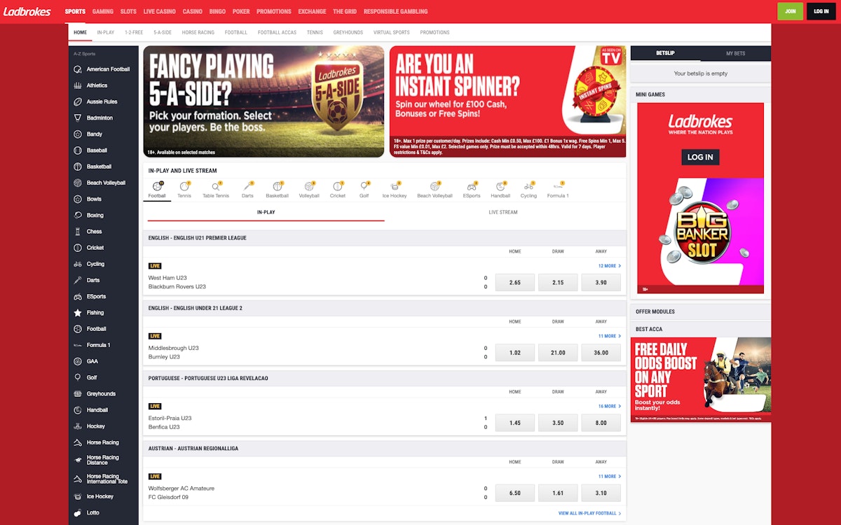 Ladbrokes Free 30 Ladbrokes Free 30