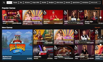 Live games at AK Bets offers plenty of popular titles for all bankroll types