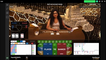 Live games like Baccarat here run smoothly with no audio or visual issues at Swift Casino