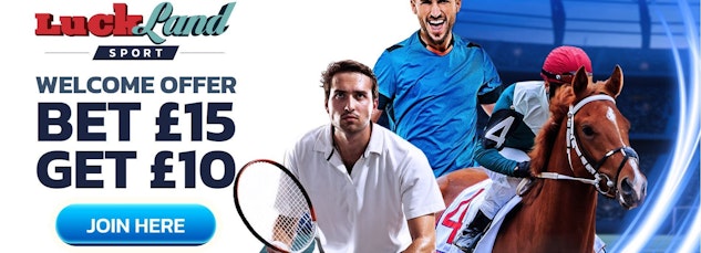 Luckland Welcome Bonus B15 G10