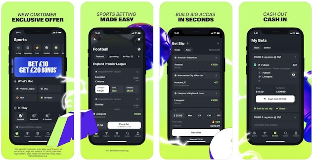 Midnite iOS app preview 2023