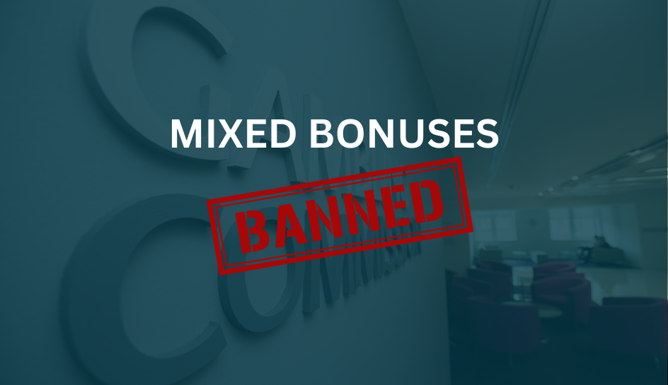 UKGC announces a mixed product promotion ban