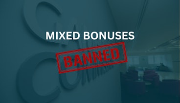 Mixed bonuses banned