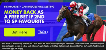 Money Back if 2nd To SP Favourite Boyles