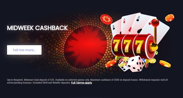 Mr Rex midweek cashback