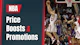 NBA Basketball price boosts