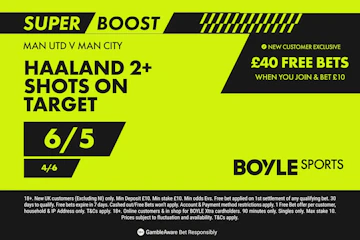 Odds Boost Example Boyle Sports