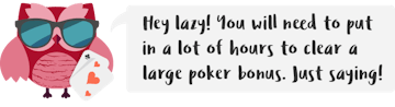 Poker Bonus - Clearing a poker deposit bonus