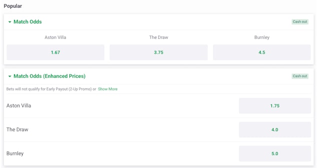 Paddy Power 2 up you win promotion