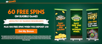 Paddy Power Games 60 free spins