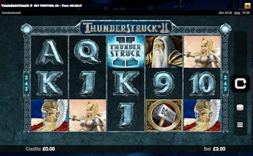 Play Thunderstruck 2 at Duelz Casino