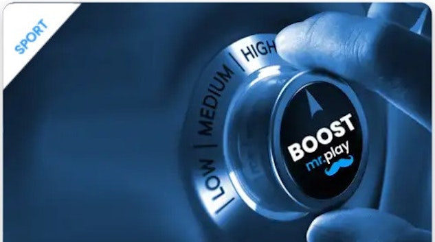 Play Boost gives players the chance to earn an extra 77 on winning accas