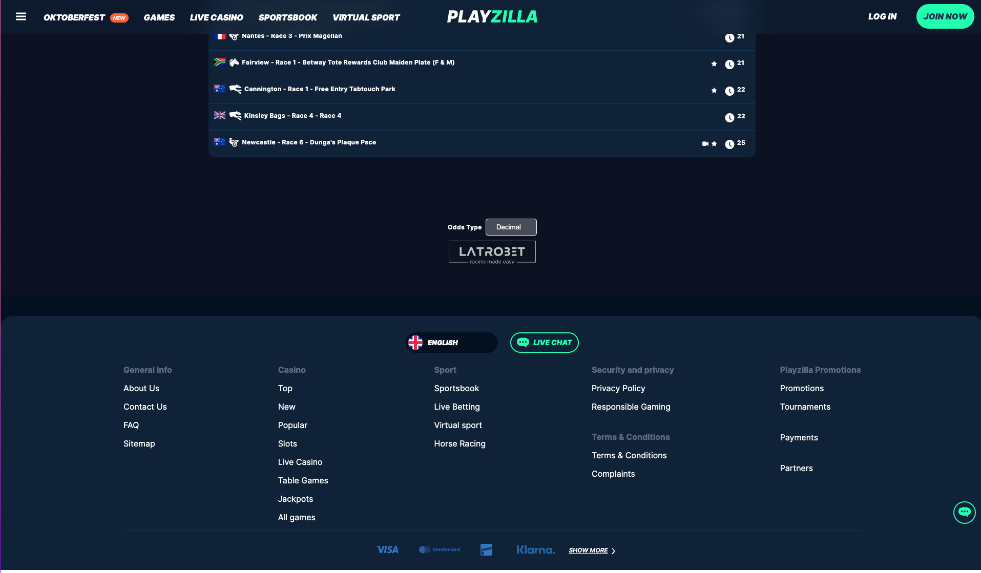 Play Zilla Horse Racing
