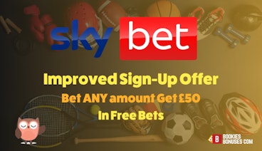 Promo banner Sky Bet