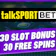 Talk Sport Bet casino promo new customer