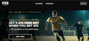 Pub Casino sports offer 10 10