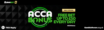 Quinn Bet Acca Bonus
