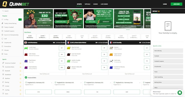 QuinnBet App Screenshot
