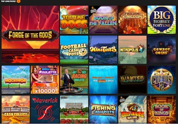 Quinnbet casino slots monthly picks menu
