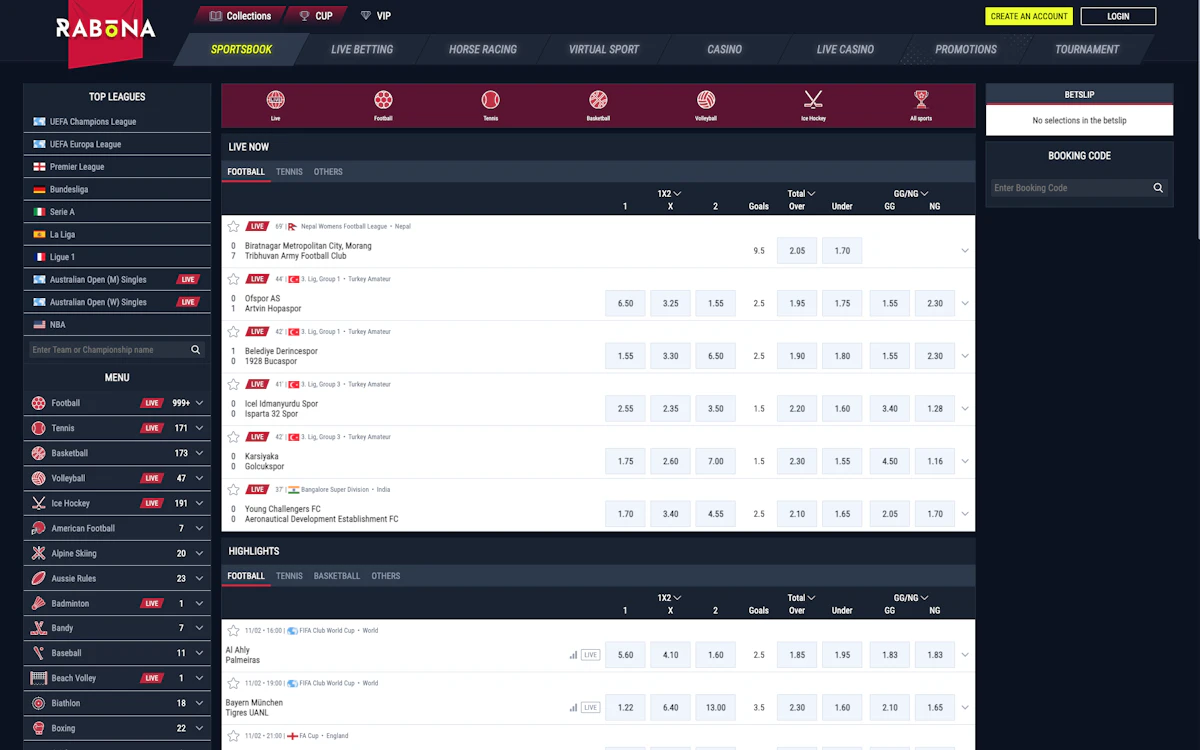 Rabona Sportsbook