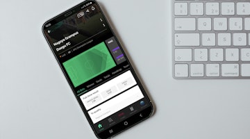 SBK football in play