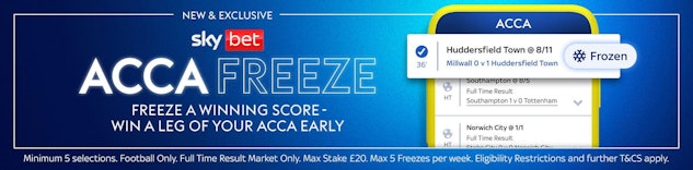 Sky Bet Acca Freeze image