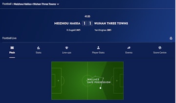 Sky Bet Virtual Live Feed