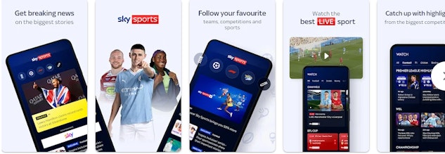 Sky Sports Live App