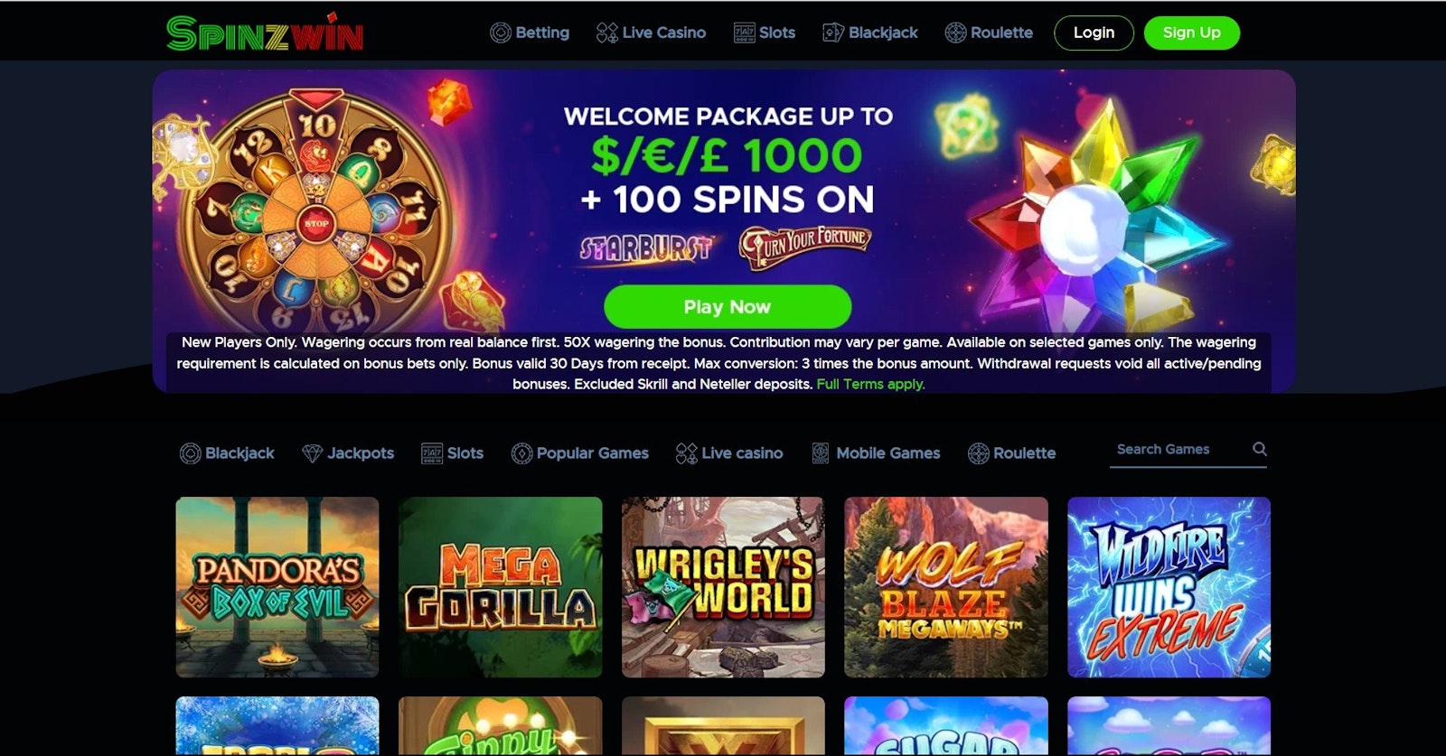 Spinzwin Casino Slots