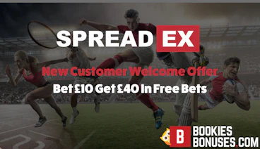 Spreadex bet 10 get 40 image