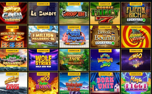 Star Casino Club Eligible Slots