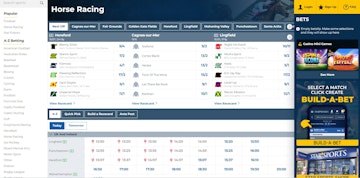 Star Sports horse racing page