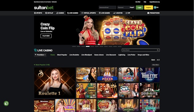 Sultanbet Live Casino