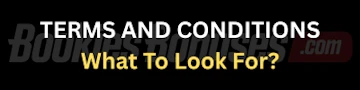 T Cs what to look fo