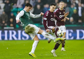 The Edinburgh derby last season