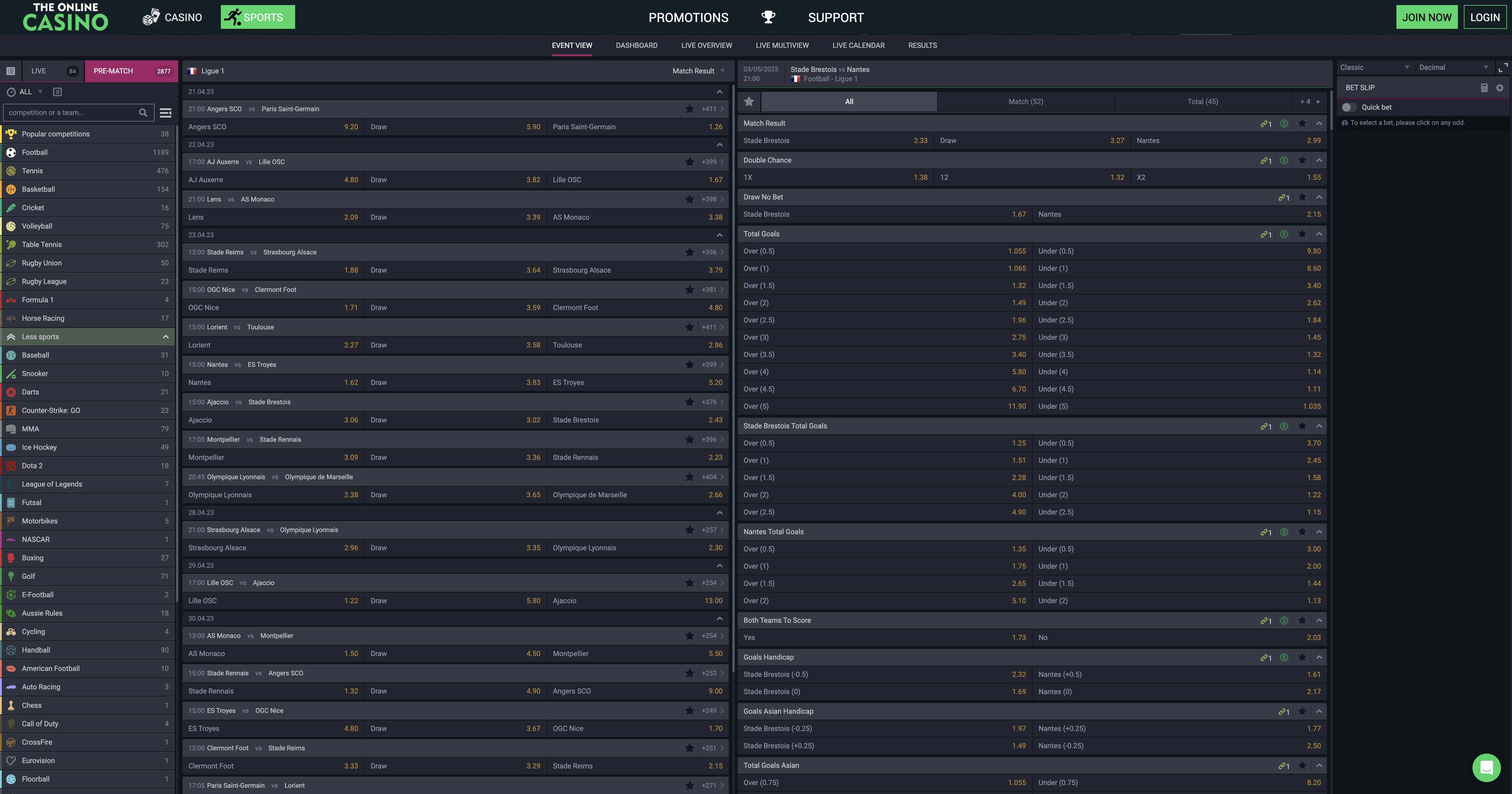 The Online Casino Betting