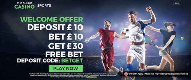 The Online Casino sports welcome offer