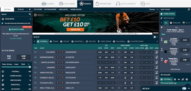 The homescreen at Bzeebet can be quite busy but is easy to navigate after a few minutes of use